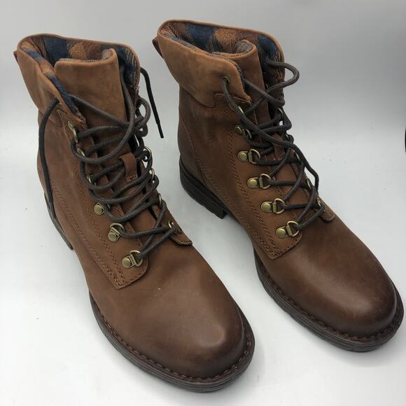 Born Womens Codi Lace-Up Waterproof Leather Hiking Boot Size 9 M